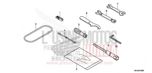OUTIL CMX500AK de 2019